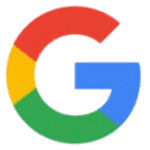 Multicolored Google emblem design